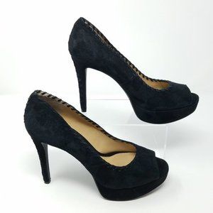 Antonio Melani shoes suede‎ platform heels size 8M